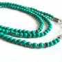 Glasögonsnöre malachite grön