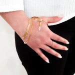 glasögonsnöre olivia twist gold